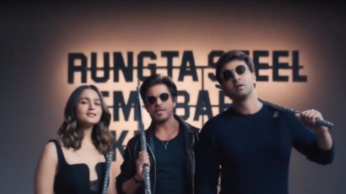 Shah Rukh Khan, Ranbir Kapoor And Alia Bhatt Team Up For An Ad; Fans Hail This 'Brahmastra' Reunion