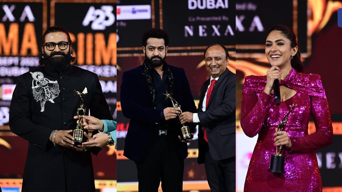 SIIMA Awards 2023 Winners Kantara Wins Big; Jr NTR And Mrunal Thakur