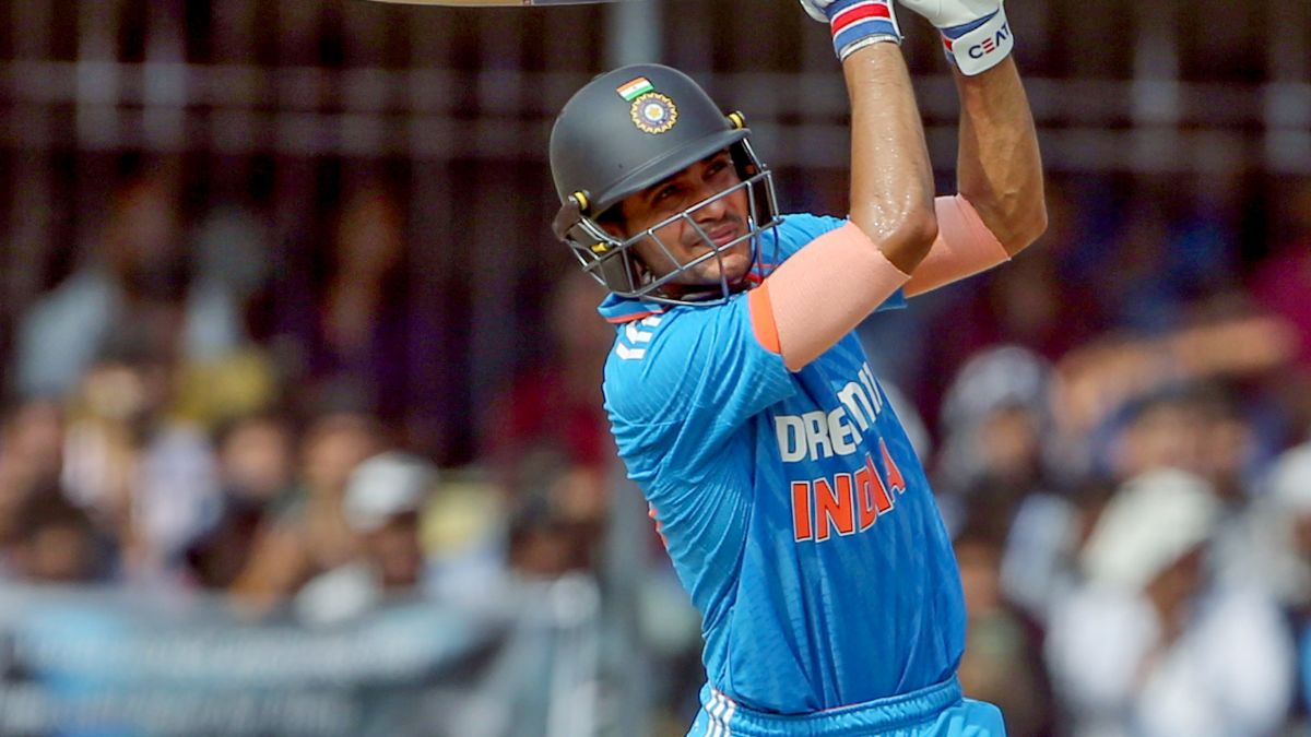 ind-vs-aus-shubman-gill-smashes-6th-odi-ton-to-join-tendulkar-kohli-in-elite-list-on-verge-of-becoming-no1-odi-batter