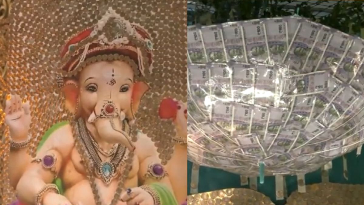 Ganesh Chaturthi 2023: India gears up for Ganesh Chaturthi 2023: Bengaluru  temple decorated with currency notes worth Rs 65 lakhs; Mumbai idol decked  in gold worth 69 kilos - The Economic Times