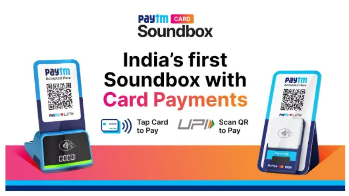 Paytm s New Card Soundbox Can Accept Payments Using Domestic And Paytm s New Card Soundbox Can Accept Payments Using Domestic And