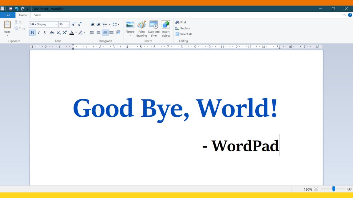 WordPad The Simple Alternative To Microsoft Word Will Die Soon What 