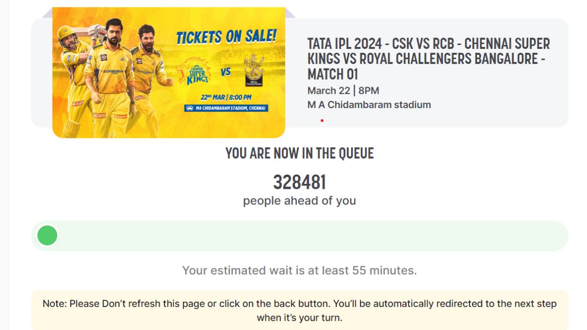 IPL 2024 Tickets Fans Report Issue In Booking Tickets Online For CSK