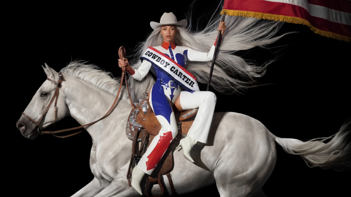 Beyonce Goes Naked With Nothing But A Sash For New Album Cover 'Cowboy ...