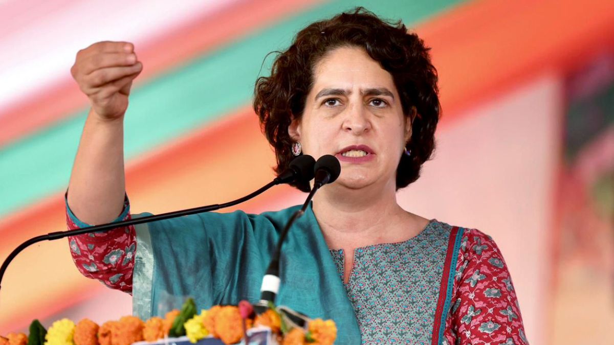 Congress Leader Priyanka Gandhi Accuses Centre Of Putting Pressure On ...