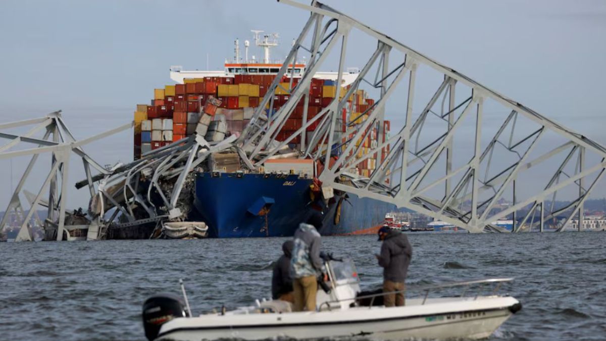 Baltimore Bridge Collapse: Why Indian Crew Remains On Cargo Ship That ...