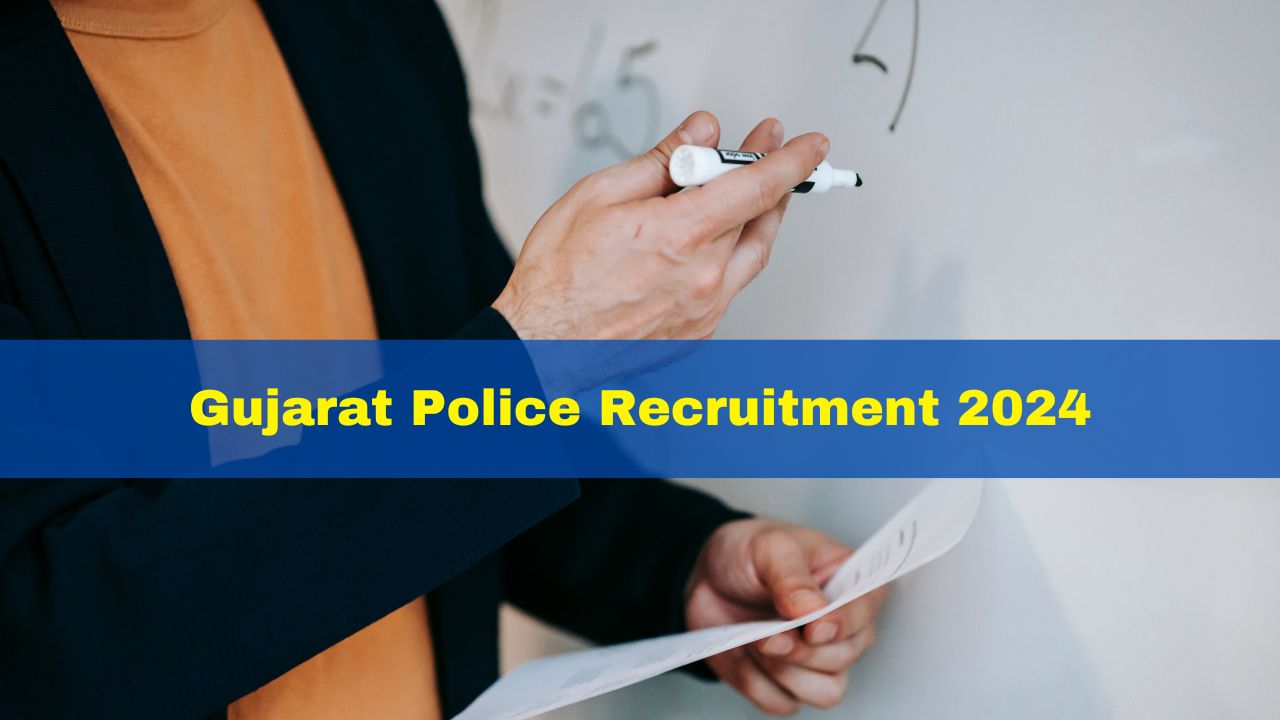 Gujarat Police Recruitment 2024 Application Process Starts At ojas