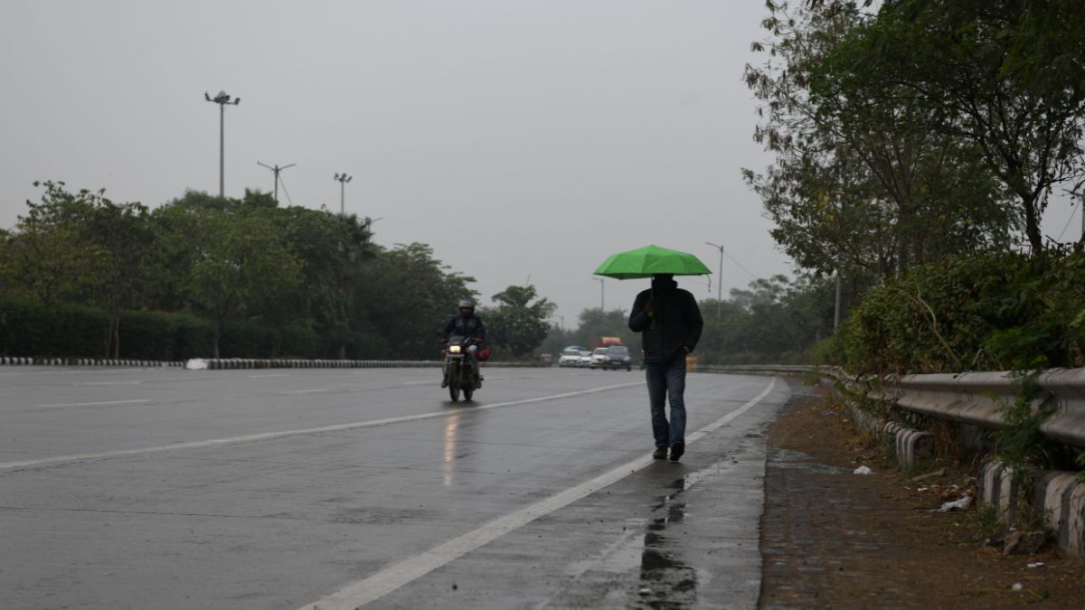 Delhi Ncr Weather Update Rain Lashes Parts Of National Capital Imd