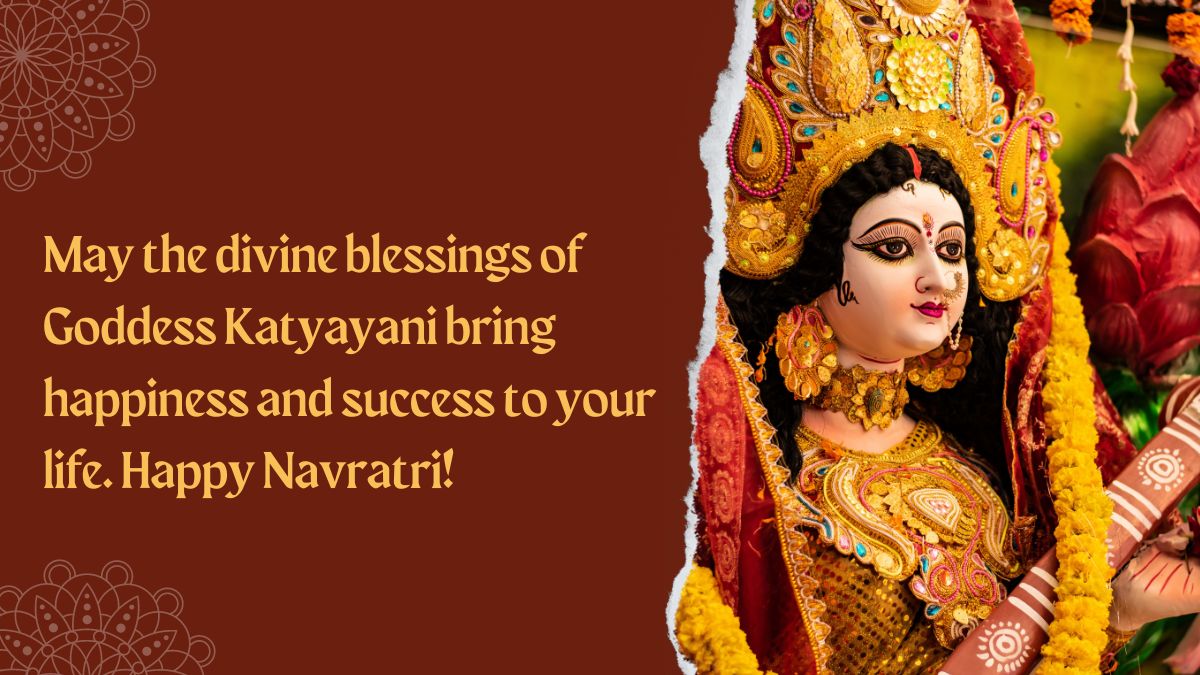 Chaitra Navratri 2024 Day 6: Maa Katyayani Wishes, Images, Messages ...