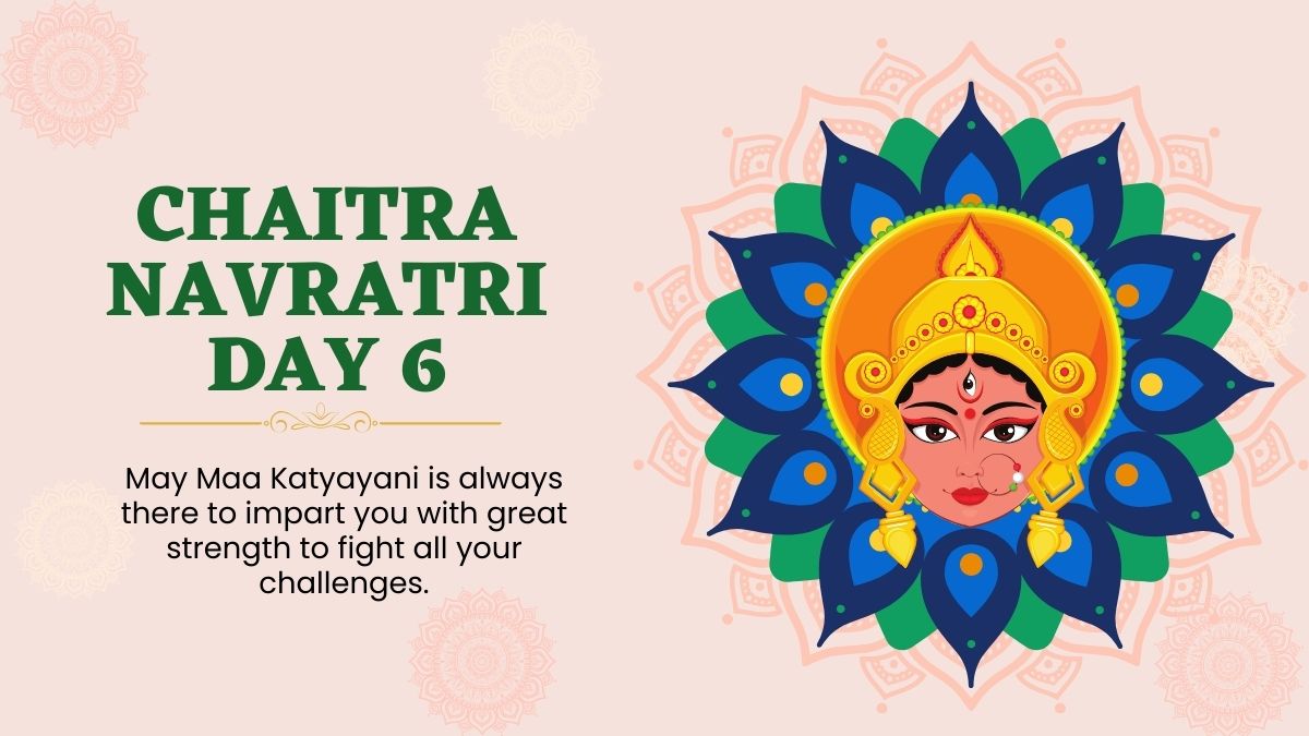 Chaitra Navratri 2024 Day 6 Maa Katyayani Wishes Images Messages Whatsapp And Facebook 6077