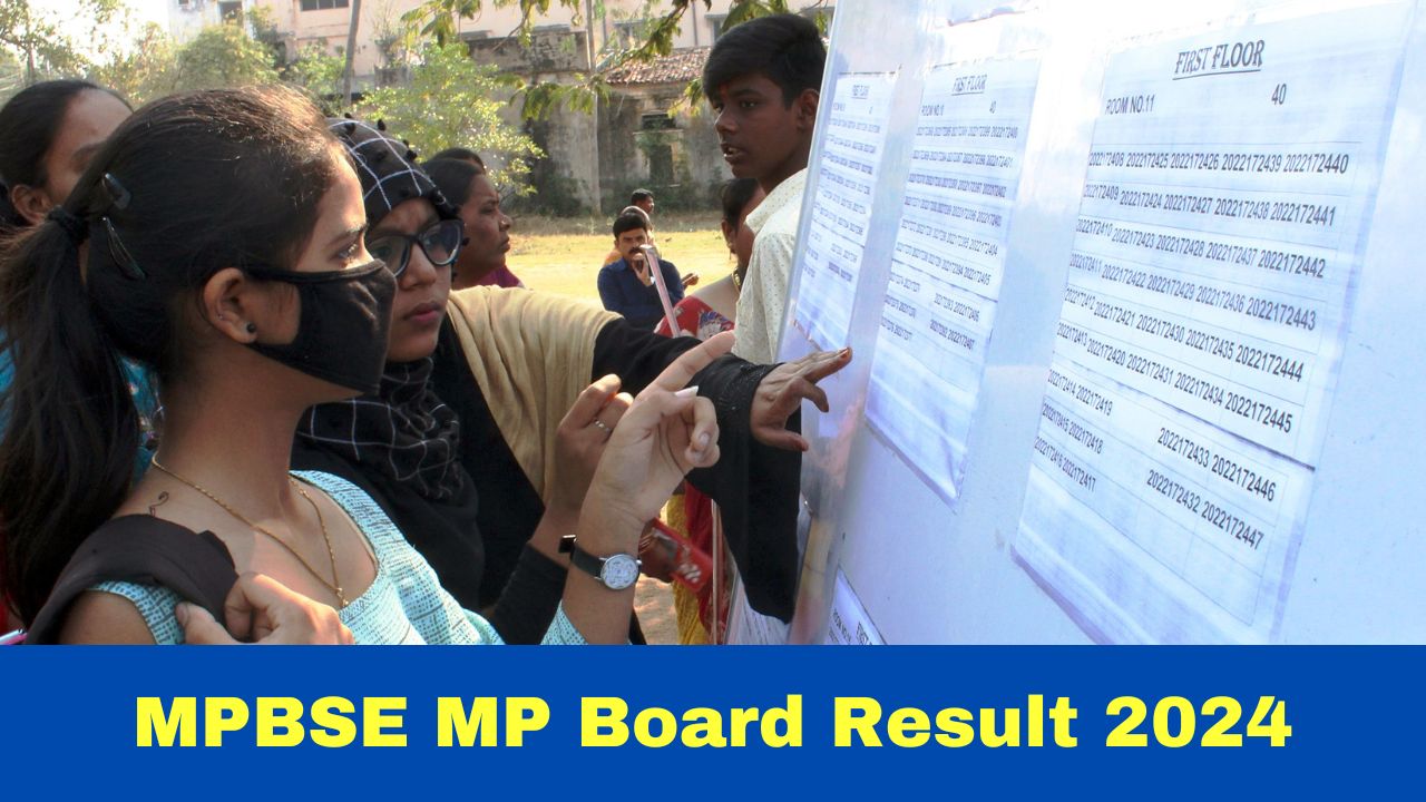 MPBSE MP Board Result 2024 Check Class 10th, 12th Result At mpbse