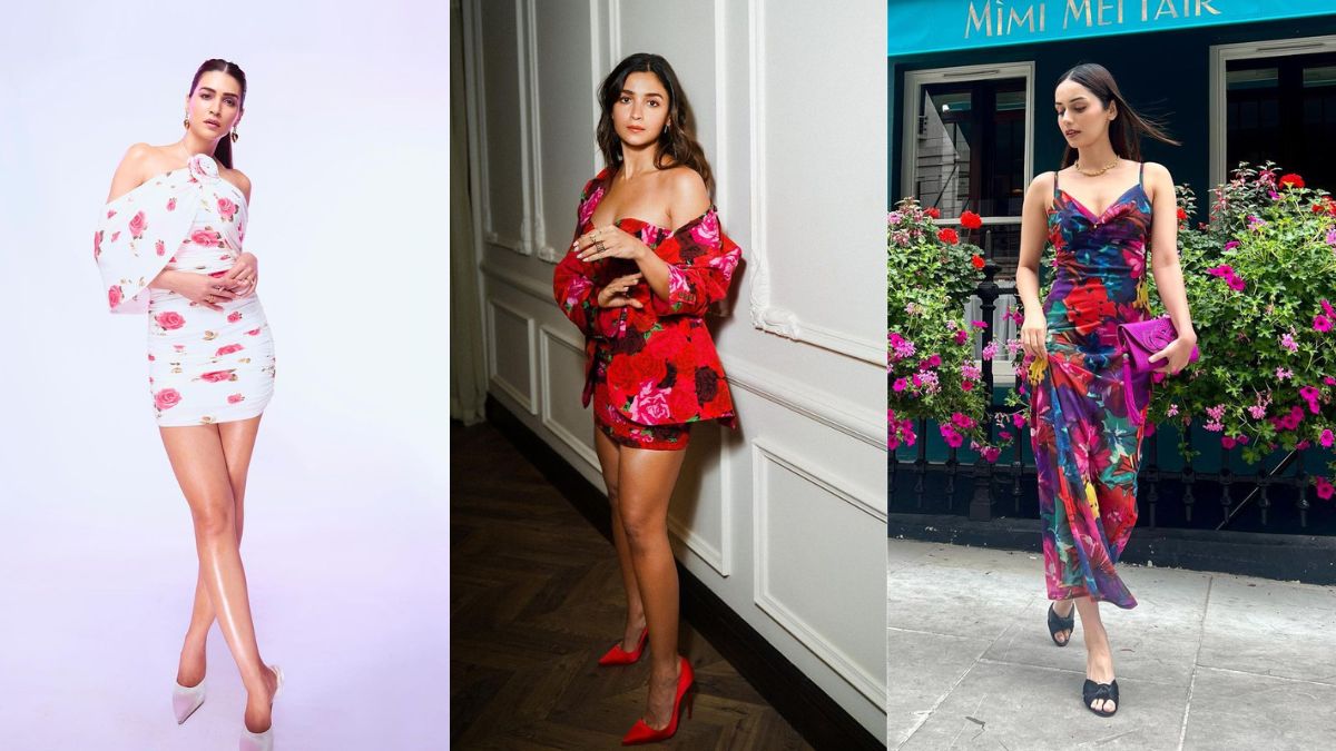 Gorgeous Floral Dresses Inspiration From Bollywood Divas To Add To Your ...