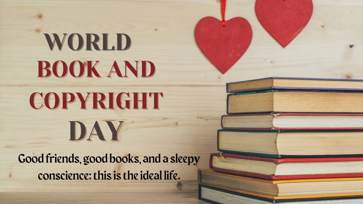 World Book And Copyright Day 2024 Date, History, Significance, Theme