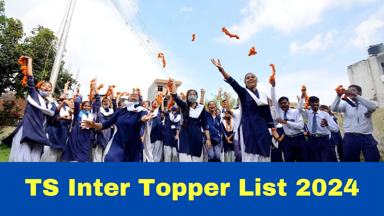 TS Inter Topper List 2024 Check Telangana 1st, 2nd Year District Wise