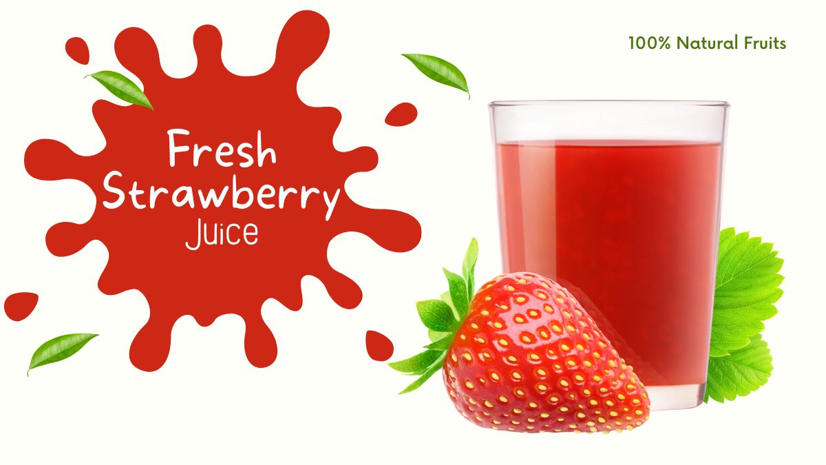 5 Benefits Of Drinking Fresh Strawberry Juice For Good Hair And Skin