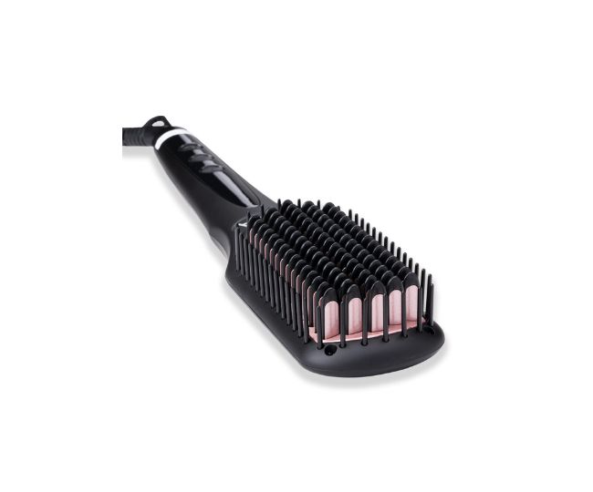 Hair Straightener Brush Give Yourself A Glossy Finish