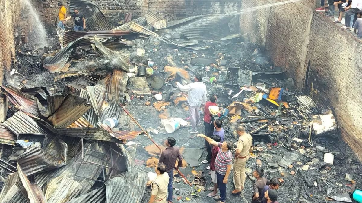 Dehradun Fire: Multiple Gas Cylinder Explosion Triggers Massive Blaze 