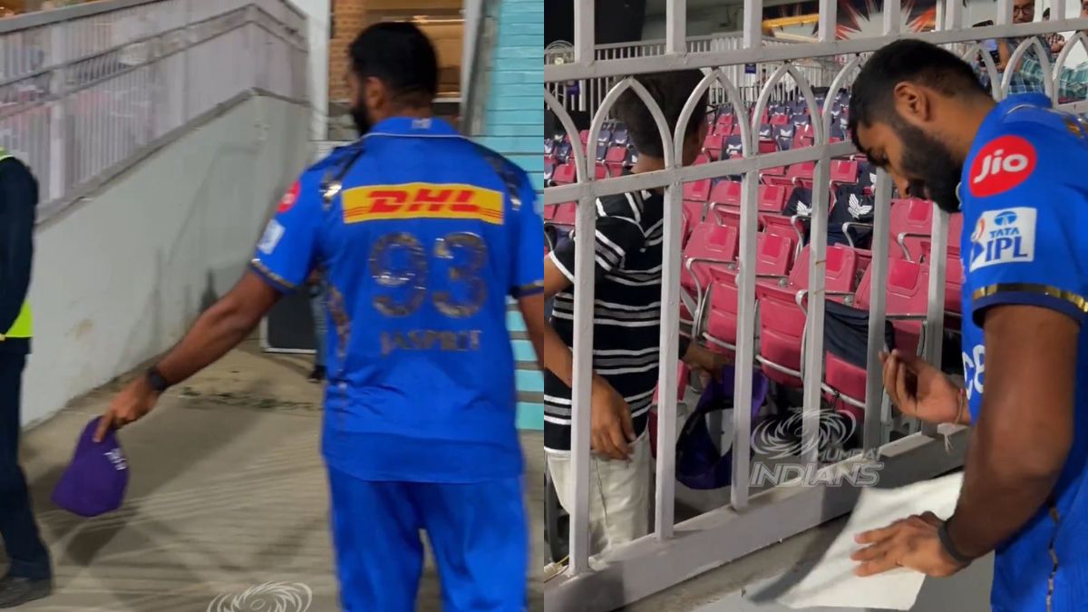 IPL 2024: Jasprit Bumrah's Heart-warming Gesture For Young Fan Goes ...