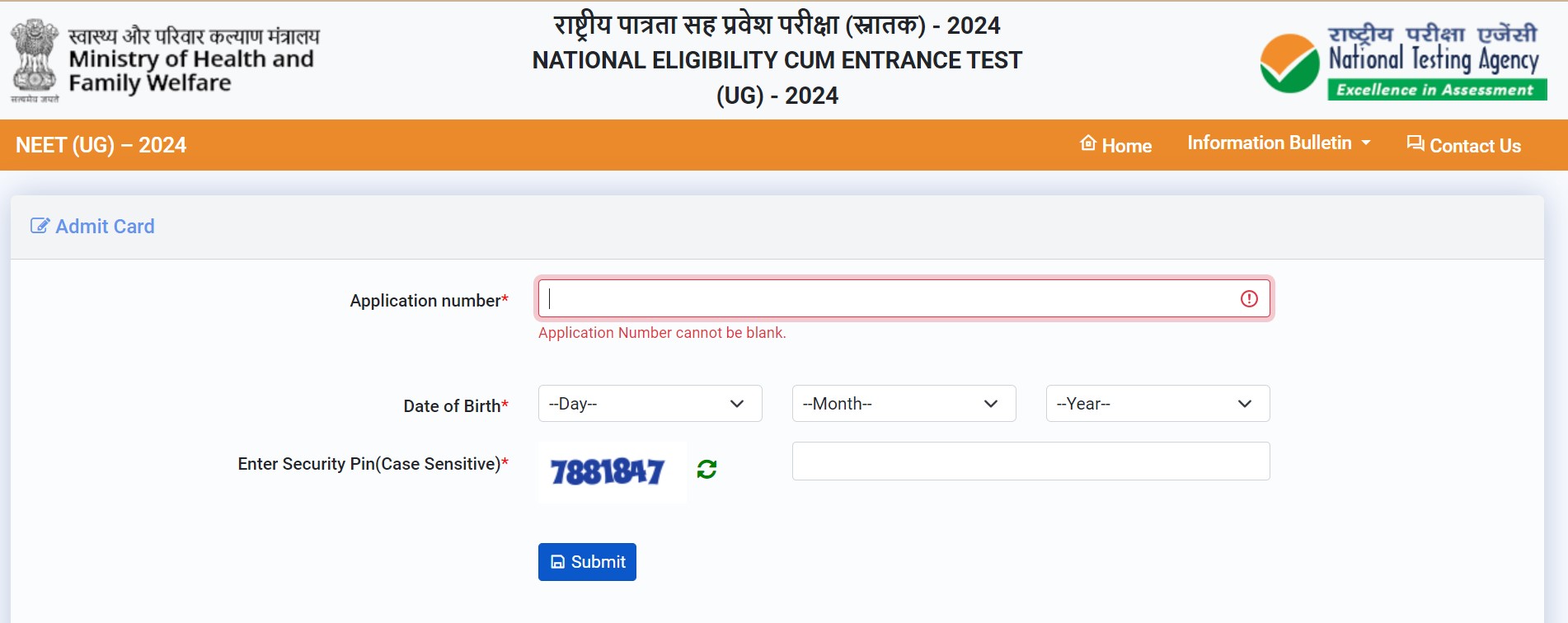 NEET 2024 Admit Card Out: NEET UG Hall Ticket Out At exams.nta.ac.in ...