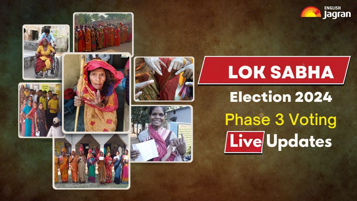 Lok Sabha Election 2024 Phase 3 LIVE: Voting In 93 Constituencies Across 11 States And UTs Today