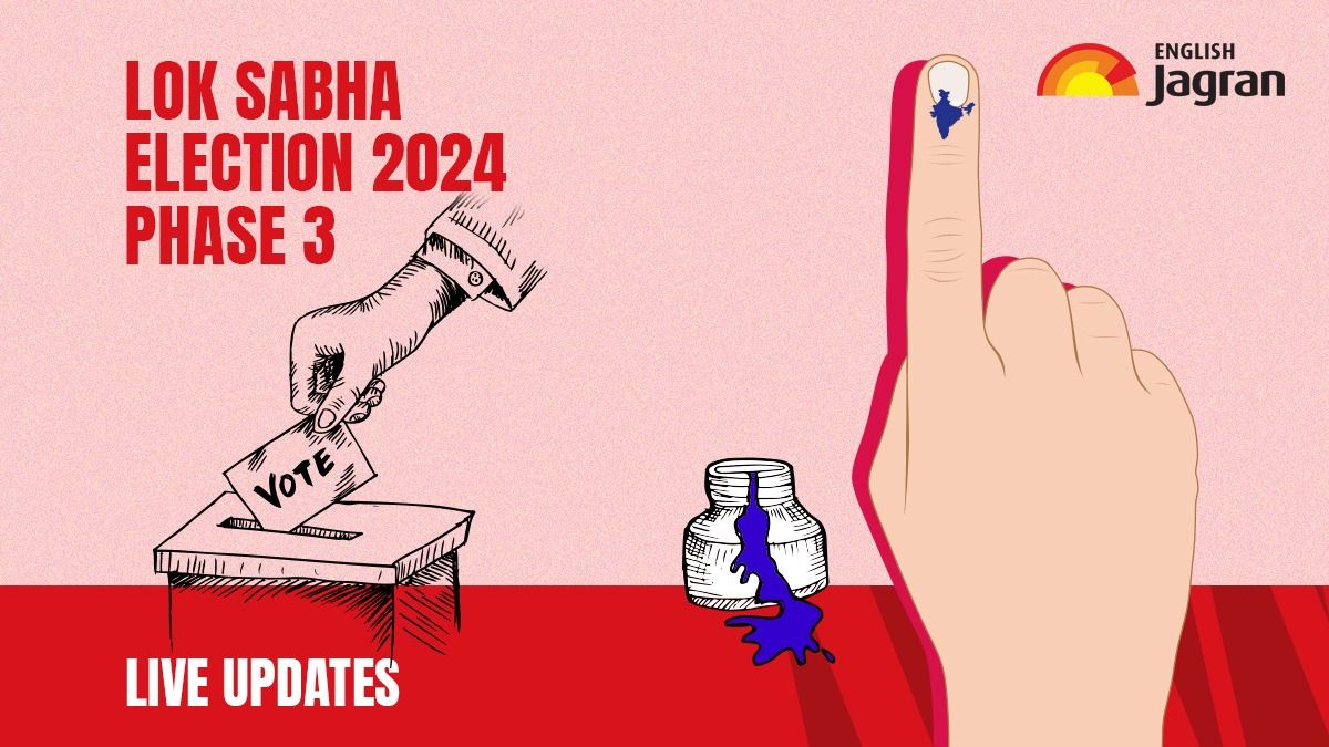 Lok Sabha Election 2024 Phase 3 LIVE Updates: Nearly 25% Turnout Recorded So Far; TMC-BJP Workers Clash In Bengal