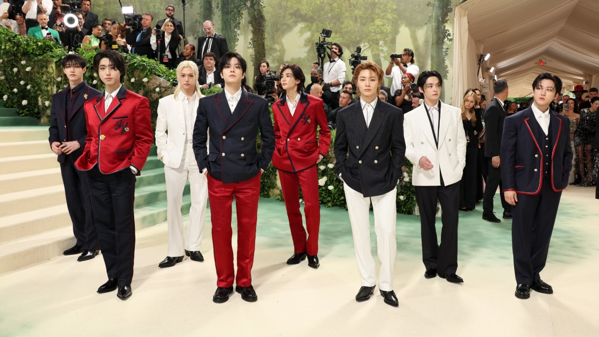 Met Gala 2024: Stray Kids' Stylish Debut In Tommy Hilfiger Ensembles ...