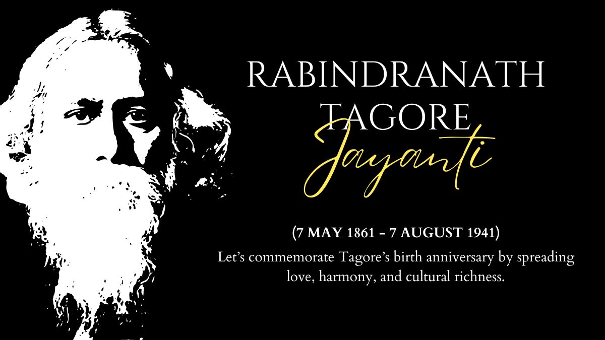 Rabindranath Tagore Jayanti 2024: Wishes, Messages, Quotes, WhatsApp ...