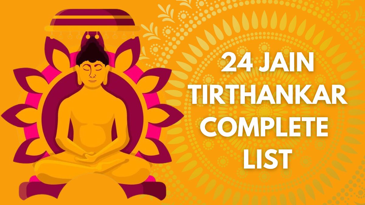 24 Jain Tirthankar List: Check Complete Names Of The Revered Figures In ...