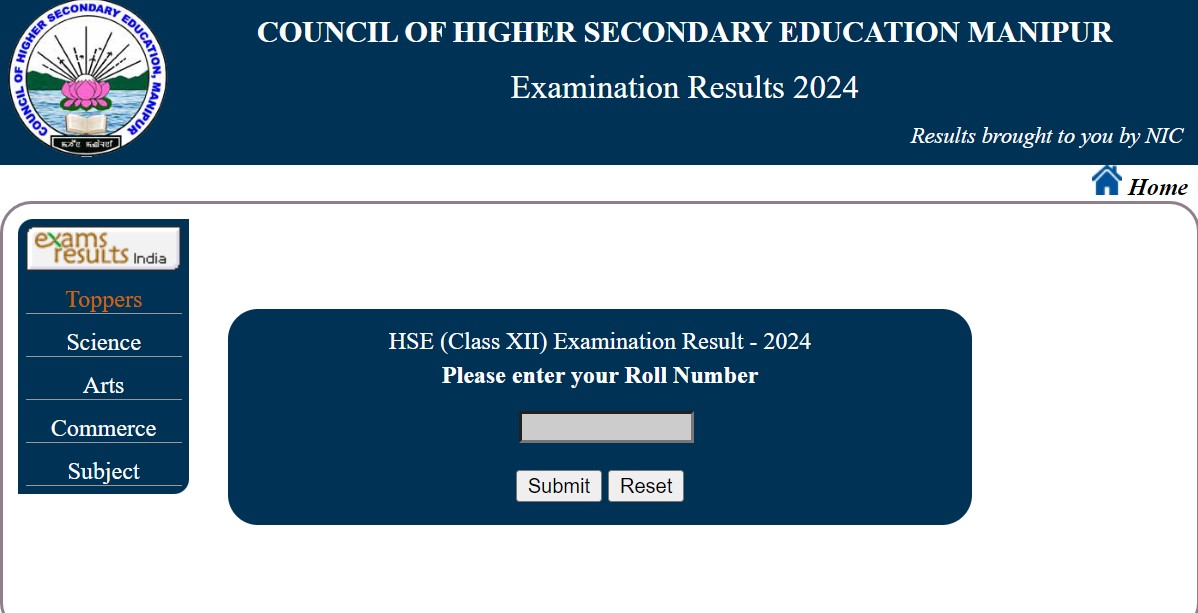 COHSEM Result 2024 Class 12th (Out): Manipur Board HSE Result Declared ...