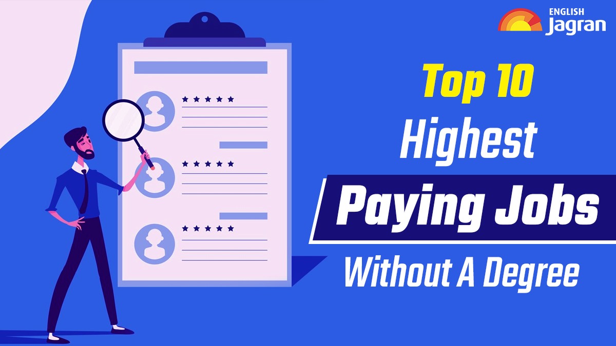 Top Highest Paying Jobs Without A Degree Check List Of High Income Jobs In Today S Skill