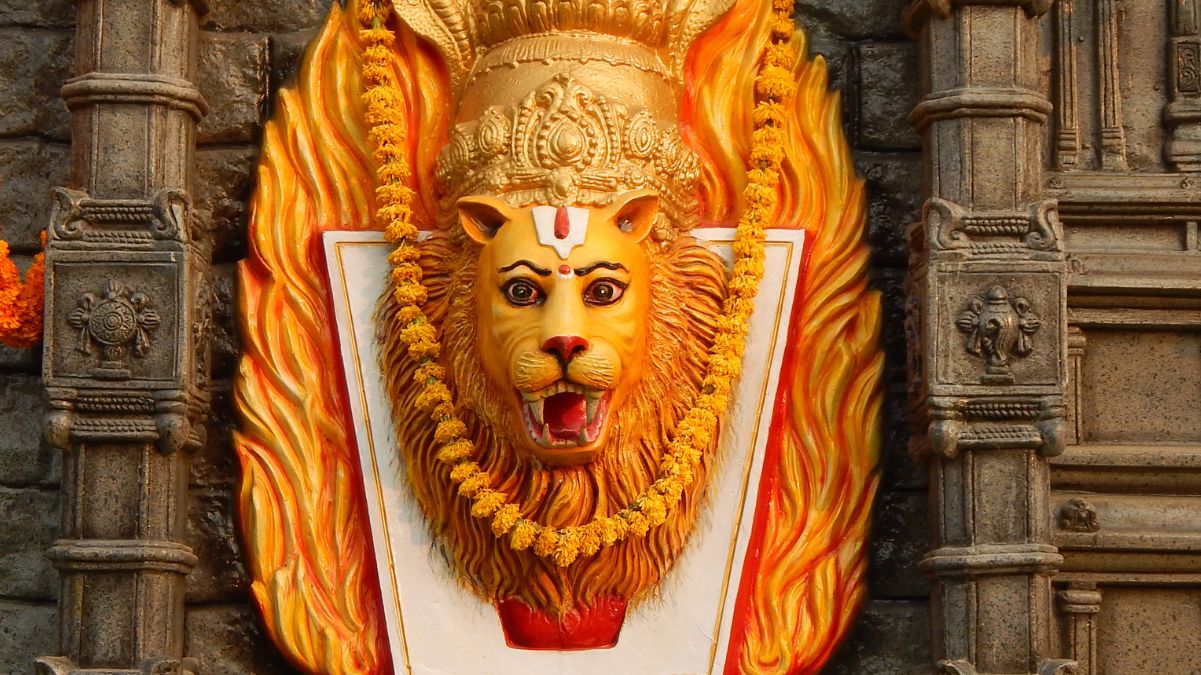 Narasimha Aarti: Check Complete Lyrics For Namaste Narasimhaya In Hindi ...