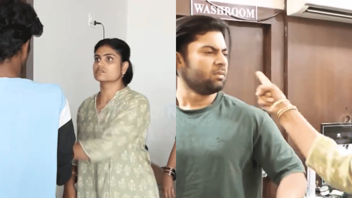 Former Miss Vizag Nakshatra Beats Cheating Husband And His Lover; Takes  Along Media To Allegedly Expose Affair | Viral Video