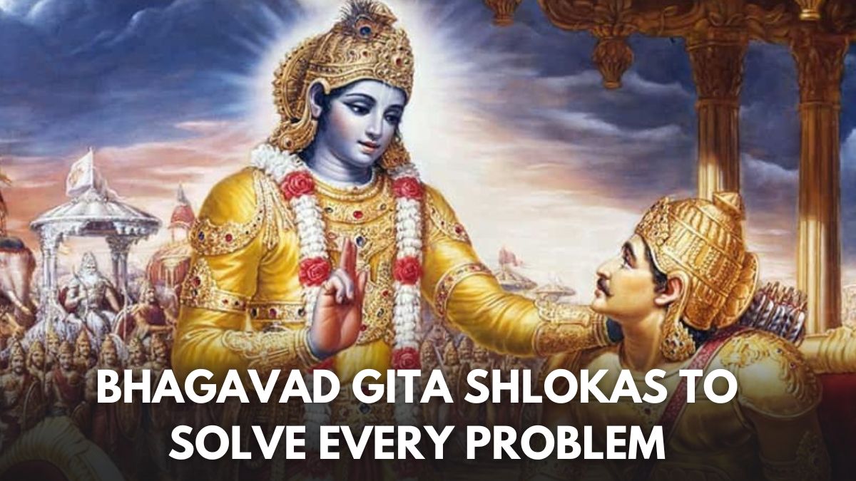 5 Sholkas From Shrimad Bhagavad Gita That Can Help Solve Every Problem