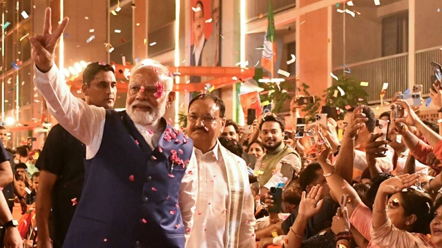 pm-modi-cabinet-meeting-union-ministers-bjp-nda-lok-sabha-polls-2024-result-updates