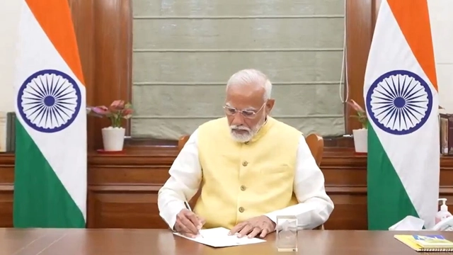 pm-modi-assumes-office-for-third-term-signs-first-file-on-farmers-welfare-17th-installment-pm-kisan-nidhi-scheme