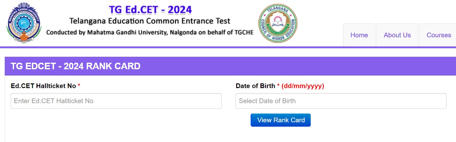 TS EdCET 2024 Results Declared; Download Rank Card At Edcet.tsche.ac.in