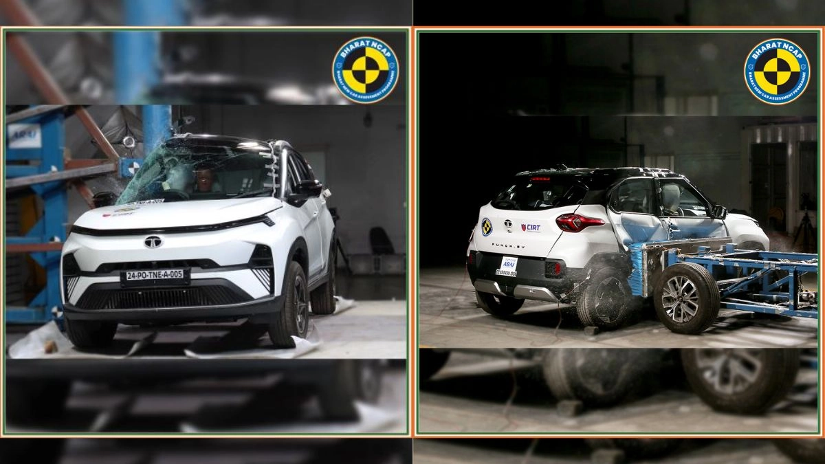 tata-punch-ev-nexon-ev-receive-5star-safety-rating-in-bharat-ncap-details