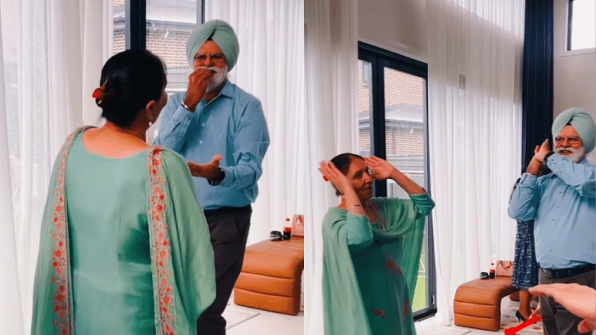 Elderly Couple Gives Relationship Goals As Their Bhangra Melts Netizens ...