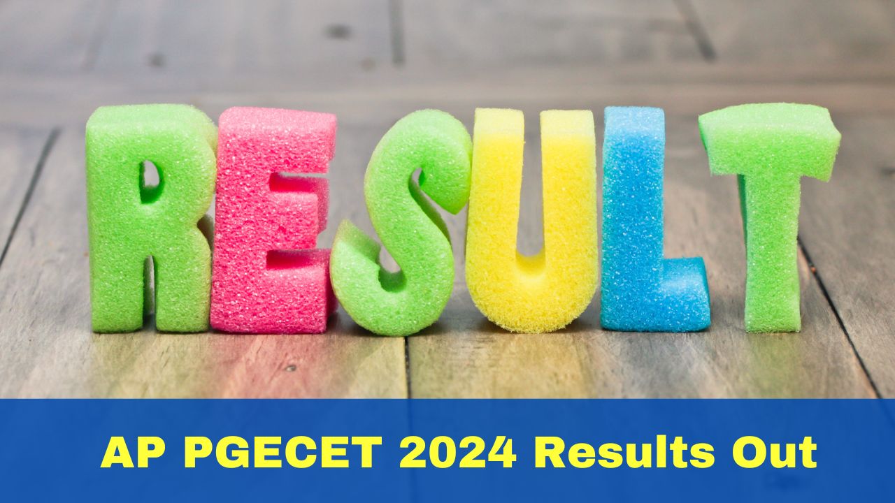 AP PGECET 2024 Results Released At cets.apsche.ap.gov.in; Here's How To ...