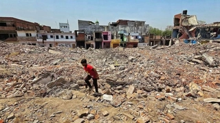 Lucknow Demolition Drive: Over 1,200 Illegal Structures Razed On Kurail Riverbed In Akbarnagar