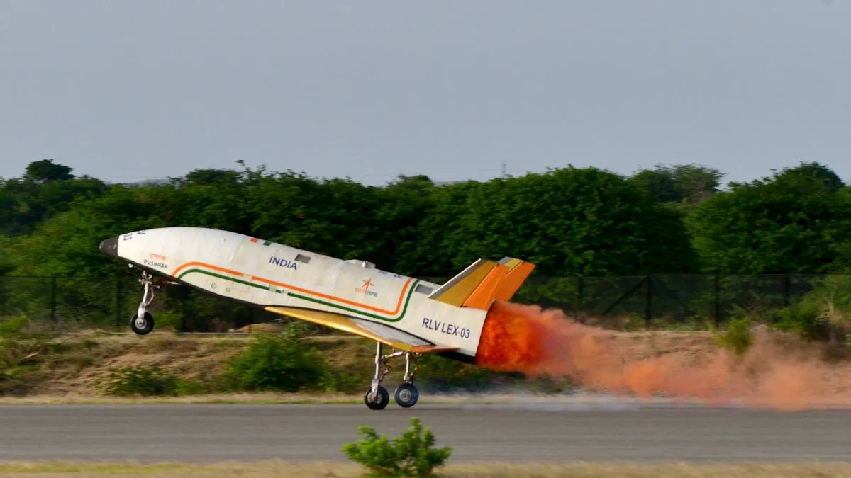 isro-achieves-hat-trick-in-safe-landing-of-reusable-launch-vehicle-pushpak