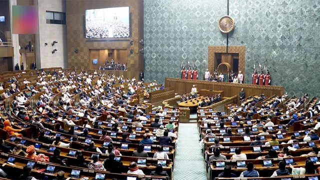 pm-modi-ministers-mps-to-take-oath-in-first-session-of-18th-lok-sabha-on-monday-june-24