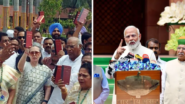 lok-sabha-session-neet-ug-protem-speakers-appointment-dominate-first-day-pm-modi-attacks-congress-on-emergency-eve