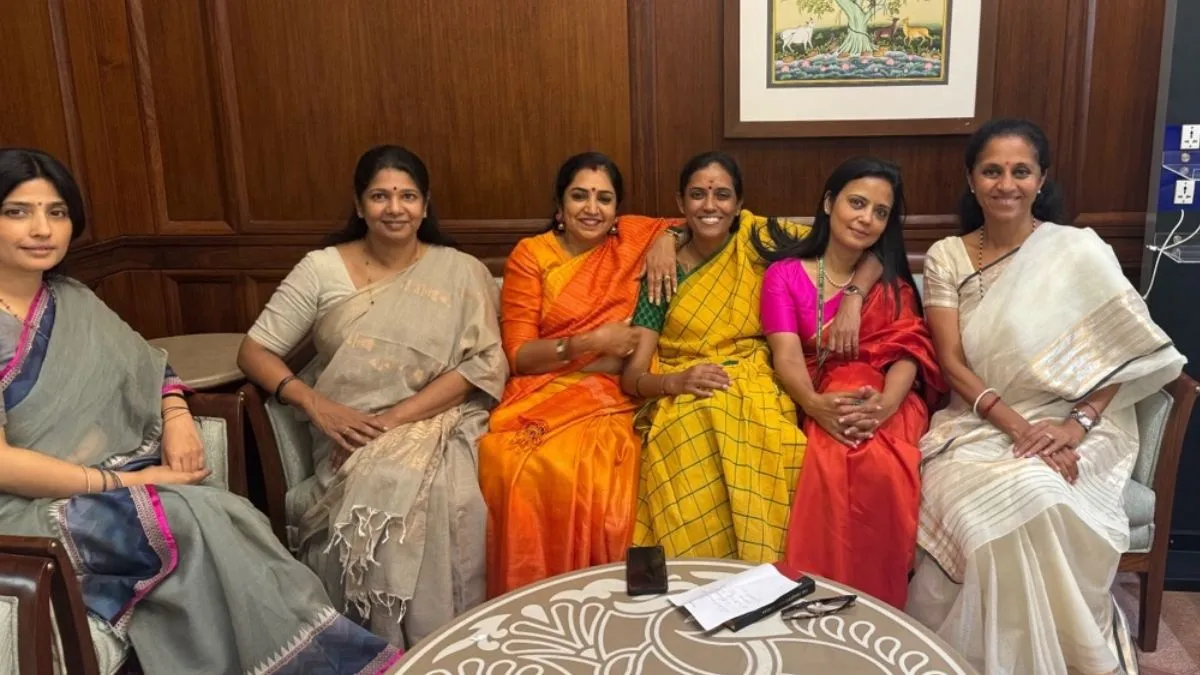 warriors-are-back-tmc-mahua-moitra-shares-post-featuring-women-mps-on-first-day-of-parliament-session