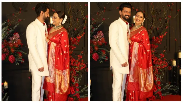 sonakshi-sinhas-second-reception-look-chand-buta-red-saree-costs-rs-79800-details-inside
