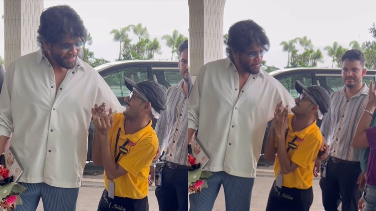 Nagarjuna Meets Specially Abled Fan After Actor's Bodyguard Pushed Him ...