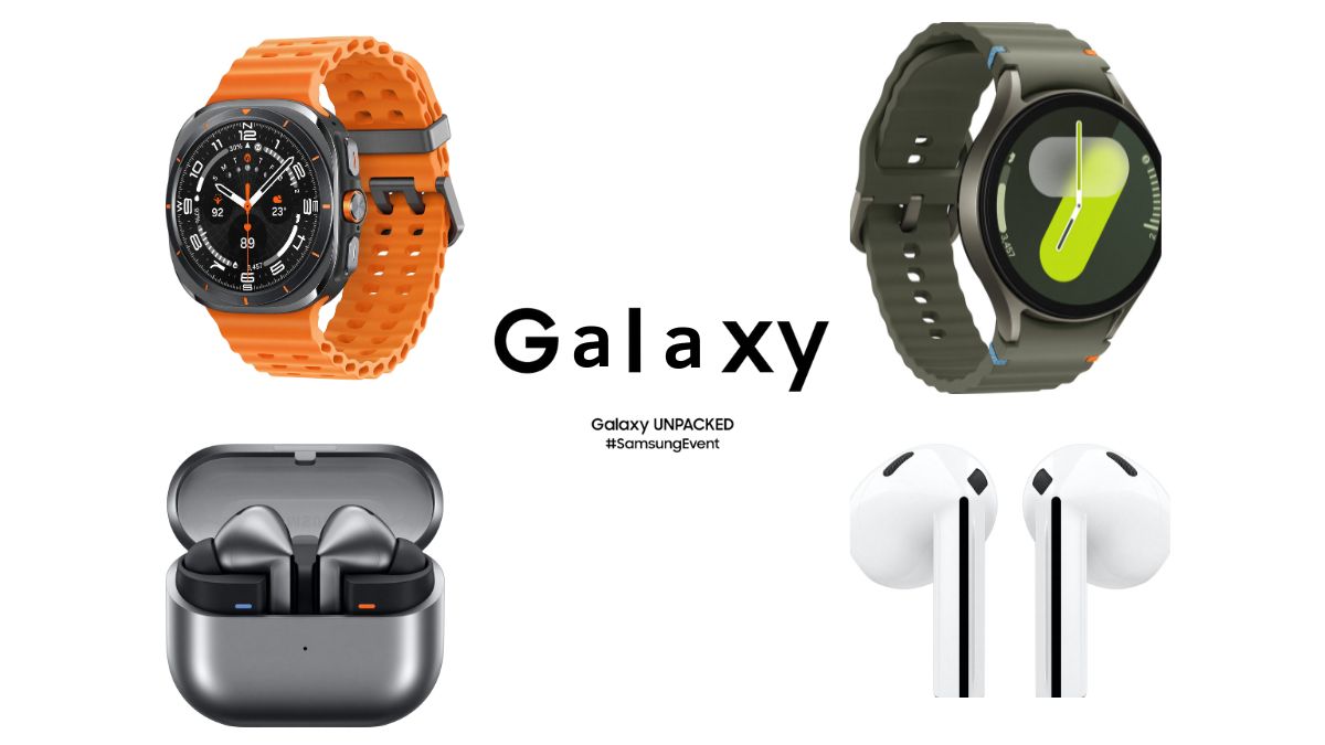 Samsung Galaxy Watch Ultra, Watch 7, Buds 3 Pro, and Buds 3 Design ...