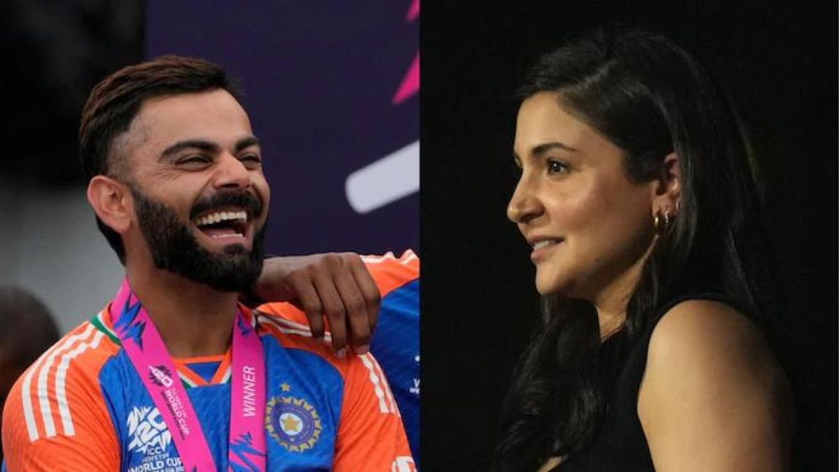 T20 World Cup 2024: Video Of Virat Kohli Showing Visuals Of Barbados  Hurricane To Anushka Sharma Goes Viral| Watch