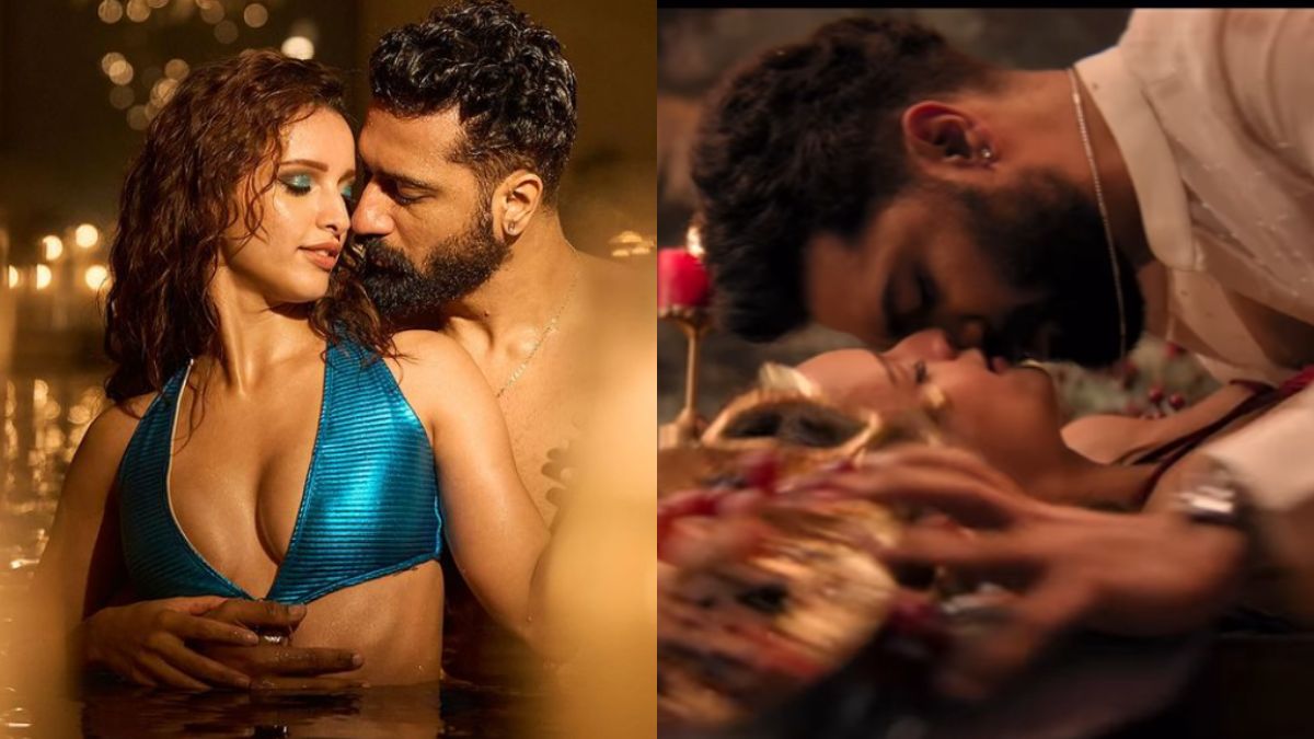 Bad Newz Song Jaanam Out: Vicky Kaushal, Tripti Dimri Sizzle With Hot Kisses & Sultry Bedroom Romance; Fans Call Vicky 'Indian Massimo'