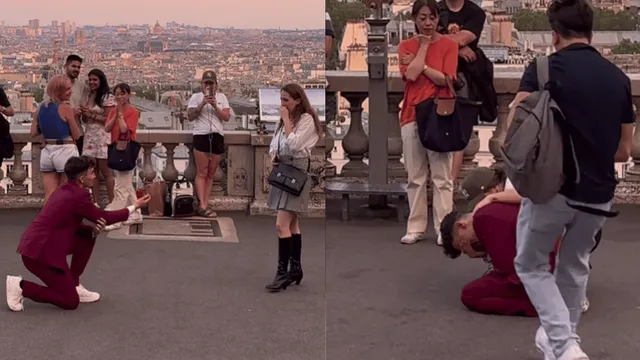 man-proposes-to-girlfriend-in-public-her-response-is-the-perfect-example-of-what-can-go-wrong-viral-video